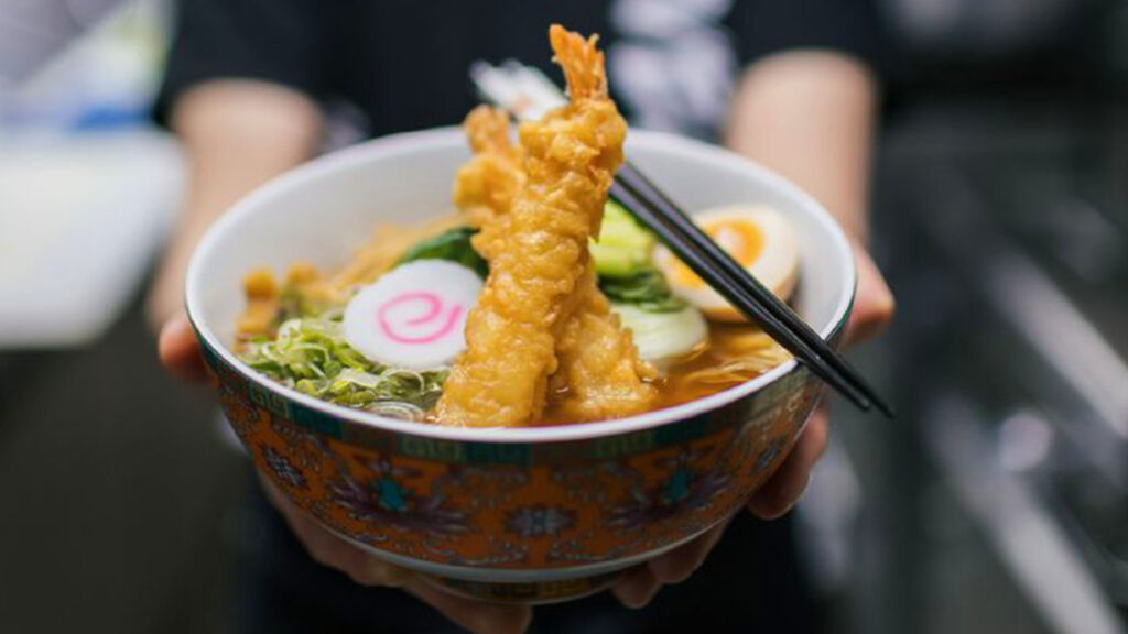 Table to stix ramen